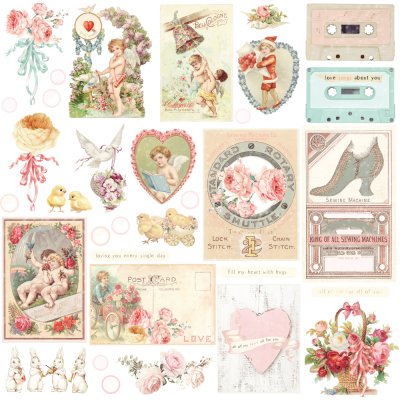 Prima Marketing Magic Love Ephemera #1