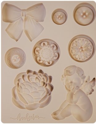 Prima Marketing 3.5"x4.5"x8mm Decor Mould - Magic Love By Frank Garcia