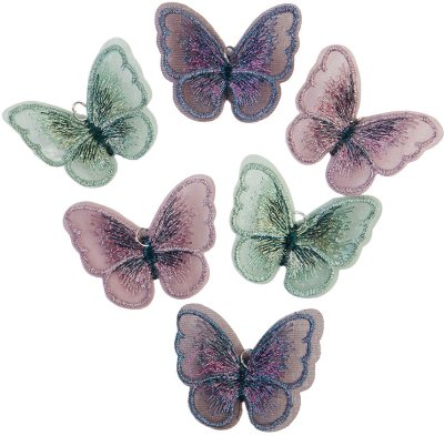 Prima Butterfly Embellishments - My Sweet By Frank Garcia (6 pack)