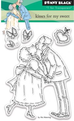 Penny Black Clear Stamp Set - Kisses For My Sweet
