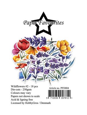 Paper Favourites Die-Cuts - Wildflowers #2