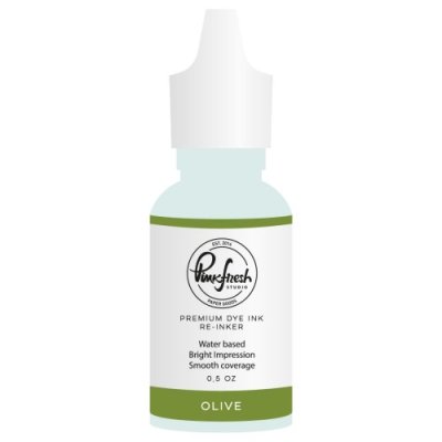 Pinkfresh Studio Dye Re-Inker - Olive (0.5oz)
