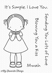 My Favorite Things - Blowing Kisses Clear Stamps