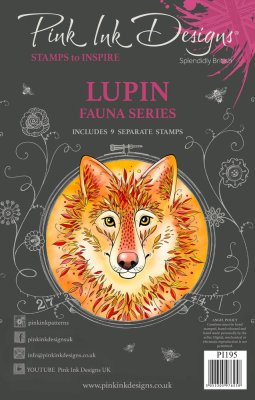 Pink Ink Designs A5 Clear Stamp Set - Lupin