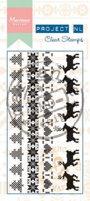 Marianne Design Clearstamps - Project NL Border Nordic