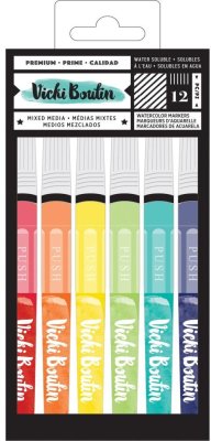 Vicki Boutin Mixed Media Watercolor Markers (12 pack)