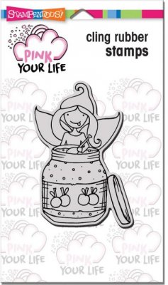 Stampendous - Whisper Jam Cling Rubber Stamp