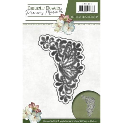 Precious Marieke Dies - Fantastic Flowers Butterflies Border