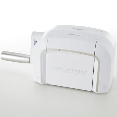FÖRBESTÄLLNING! Spellbinders Platinum Scout Die Cutting And Embossing Machine 3.5 Inch Platform - White (fraktfritt)