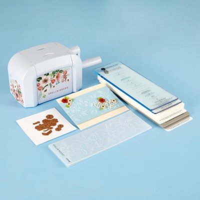 Spellbinders Platinum Scout Die Cutting And Embossing Machine 3.5 Inch Platform - Blue Mist