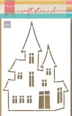 Marianne Design Craft Stencil - Haunted House