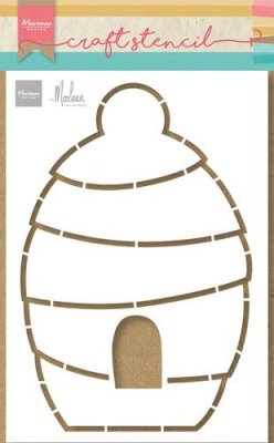 Marianne Design A5 Craft Stencil - Beehive by Marleen
