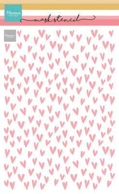 Marianne Design A5 Mask Stencil - Hearts