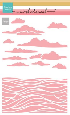 Marianne Design A5 Mask Stencil - Sea Scenery