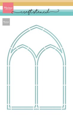 Marianne Design Craft Stencil - Church Window
