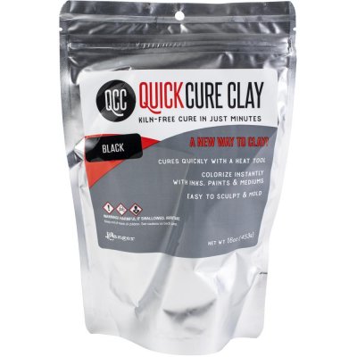 Ranger Quick Cure Clay - Black (16oz, 453g)