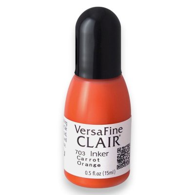 Tsukineko VersaFine Clair Reinker - Carrot Orange (15 ml)