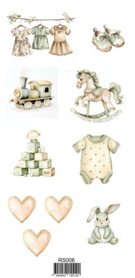 Reprint Stickers - Cutie Collection (11x21 cm)