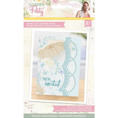 Crafters Companion Metal Die Garden Party - Ornate Lace