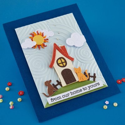 Spellbinders Etched Dies - Village Companions by Vicky Papaioannou