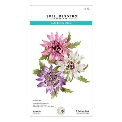 Spellbinders Etched Dies - Serenity Garden Astrantia