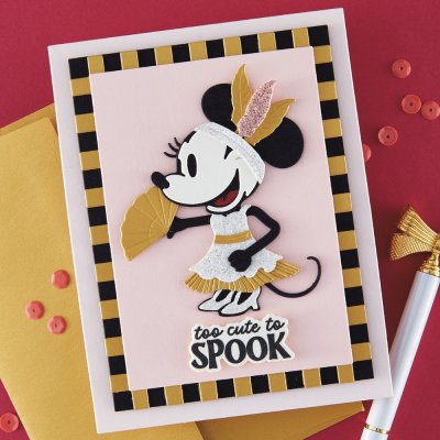 Spellbinders Etched Dies - Classic Mouse Costume Party (34 dies)