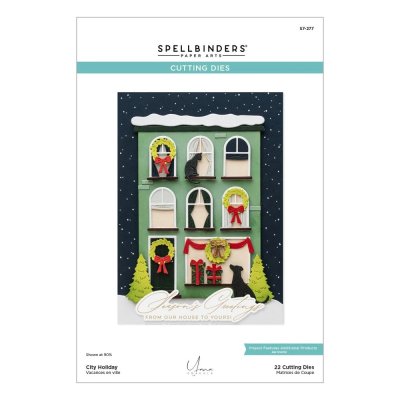 Spellbinders Etched Dies - City Holiday by Yana Smakula