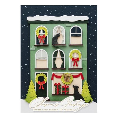 Spellbinders Etched Dies - City Holiday by Yana Smakula