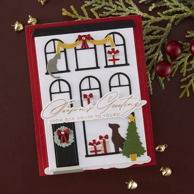 Spellbinders Etched Dies - City Holiday by Yana Smakula