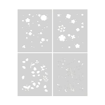 Hero Arts Stencils - Color Layering Meadow Blooms