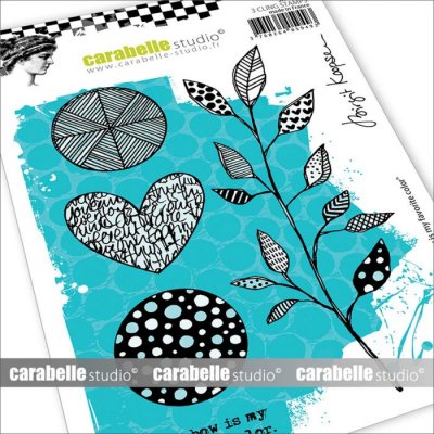 Carabelle Studio A6 Cling Stamps - Rainbow Is My Favorite Color