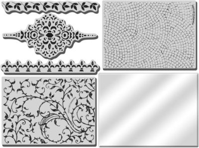 Stampendous Stack Art Cling Stamp Kit - Regal Bird