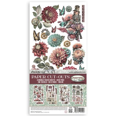 Stamperia 6”x12” Paper Cut-outs - Master of Magic