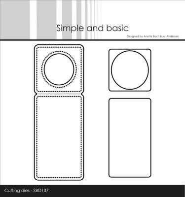 Simple and Basic Cutting Dies - Mini Pierced Bottle Label