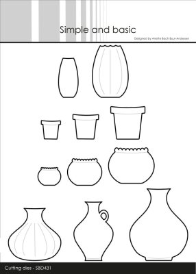 Simple and Basic Dies - Pots and Vases