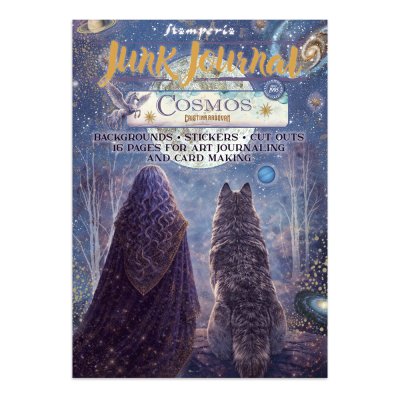Stamperia Junk Journal - Cosmos Stickers, Backgrounds, Cut-Outs