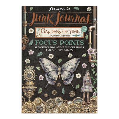 Stamperia A5 Junk Journal - Gardens of Time Focus Points