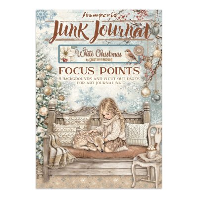 Stamperia A5 Junk Journal - White Christmas