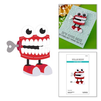 Spellbinders Etched Dies - Dancin' Chatterbox