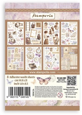 Stamperia A5 Washi Pad - Quiet Days