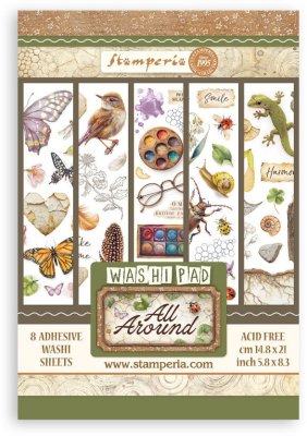 Stamperia A5 Washi Pad - All Around