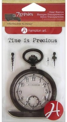 Hampton Art 7 Gypsies Clear Stamp Set - Time is Precious