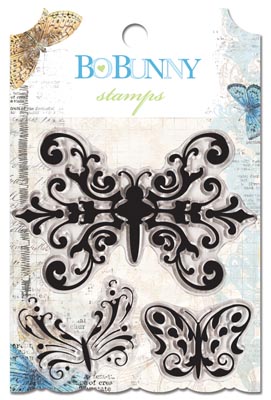 Bo Bunny - Country Garden Clear Stamps