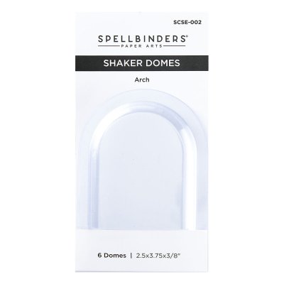 Spellbinders Shaker Domes - Arch (6 pack)