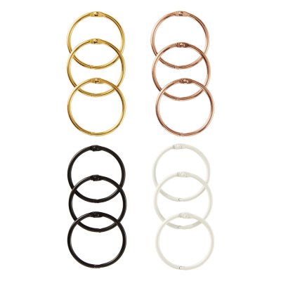 Spellbinders Book Rings (12 pack, 1.5 Inch)