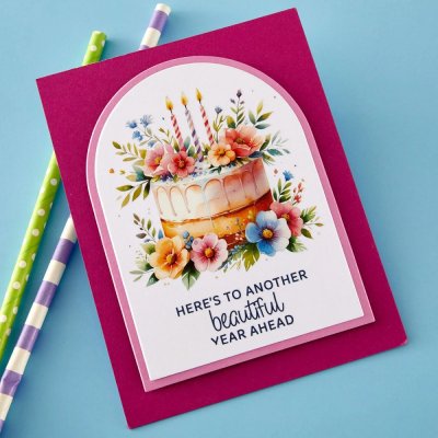 Spellbinders Rub-On Sheets - Birthday Cheers (2 pack)