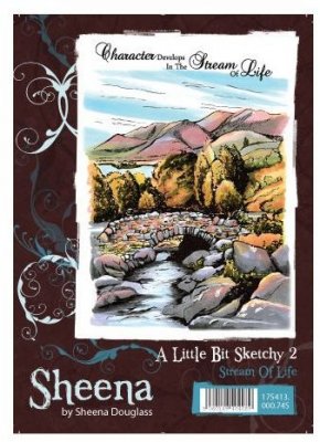 A Little Bit Sketchy Stamp Set - Stream of Life by Sheena Douglass