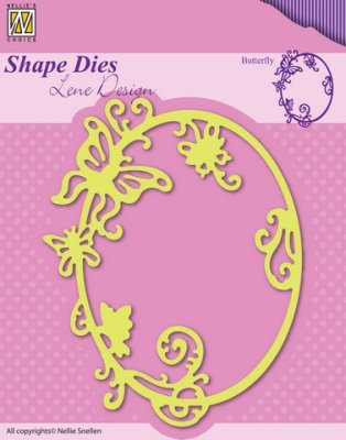 Nellies Choice Shape Die - Summer Butterfly