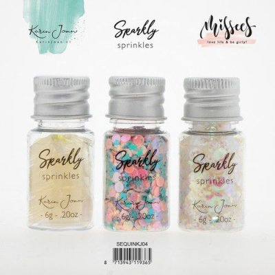 Studio Light Karin Joan Sequins Set - Sparkly Sprinkles nr.04 (3 pack)
