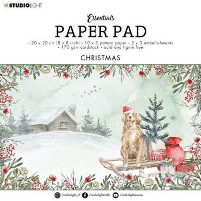 Studio Light 200x200mm Paper Pad - Essentials nr.76 (36 sheets)